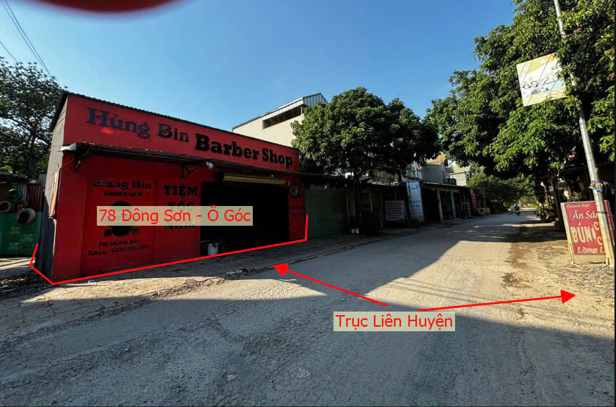 Hình ảnh Bán Lô Góc 2 Mặt Tiền Mặt Trục Chính Kinh Doanh Liên Huyện Tại Đông Sơn Gần QL6A Đang Mở Rộng 
