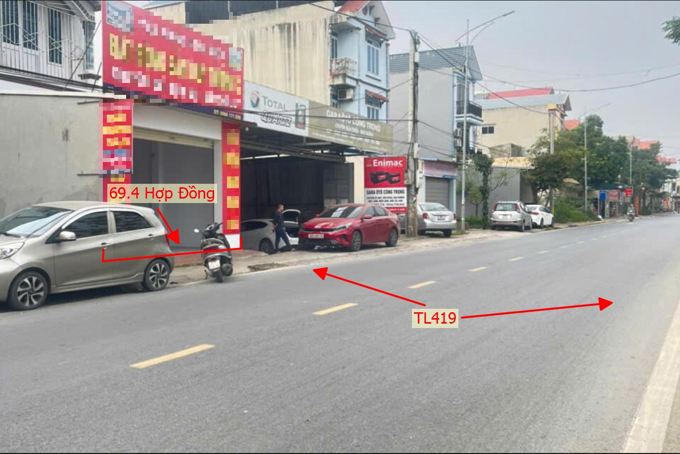 Hình ảnh Bán Nhà 2 Tầng 69.4m Tại Hợp Đồng Mặt Đường Kinh Doanh TL419 Ngay Trung Tâm Thương Mại Xã