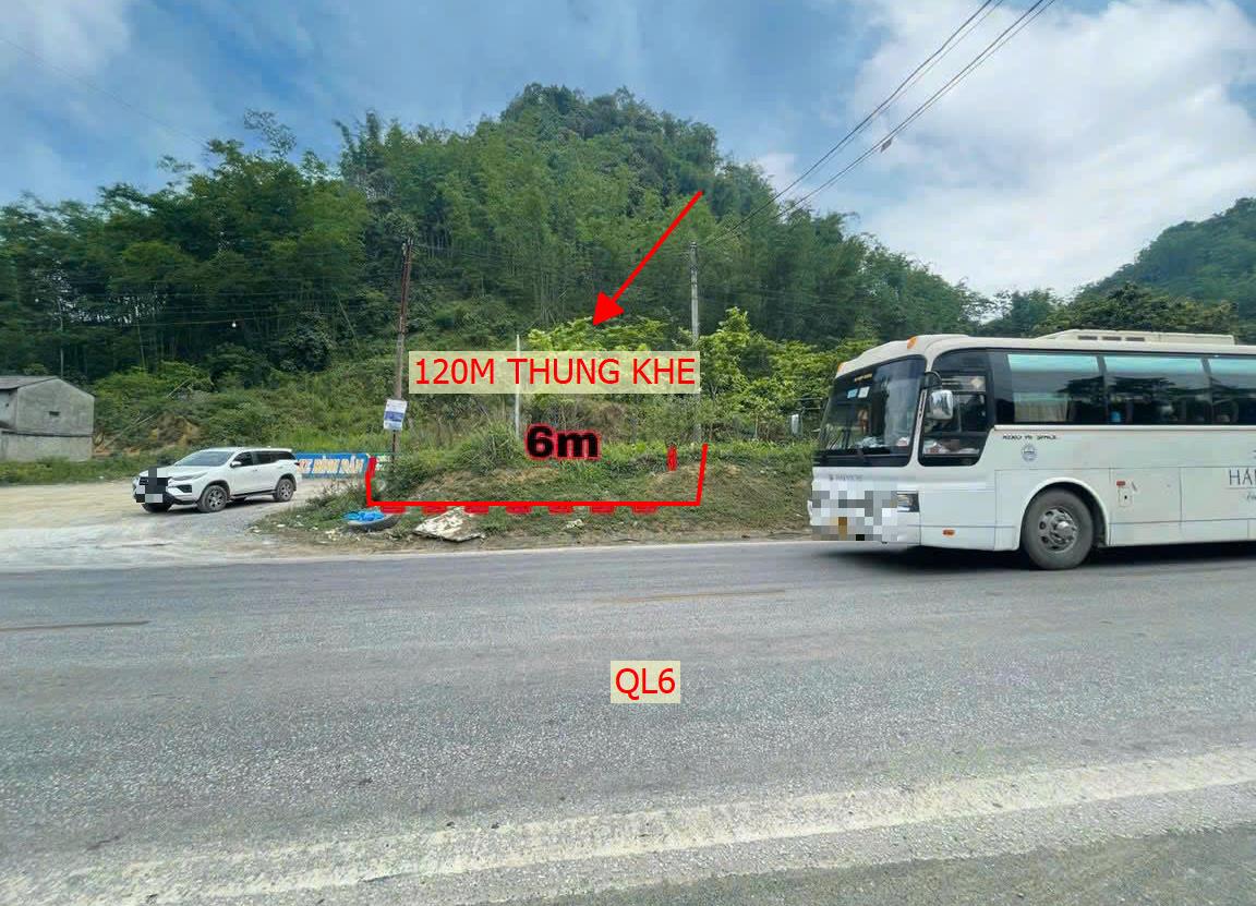 Hình ảnh Bán Lô Đất 120m Tại Thung Khe Mai Châu Mặt Tiền 6m Bám QL6 Cách Đèo Đá Trắng 2km Giá Đầu Tư