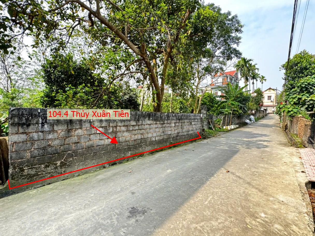 Hình ảnh Bán Thửa Đất 104.4m Tại Thủy Xuân Tiên Ô Tô Đỗ Tận Đất Ngay Sát Mặt Đường QL21A Giá Chỉ Hơn 2 Tỷ