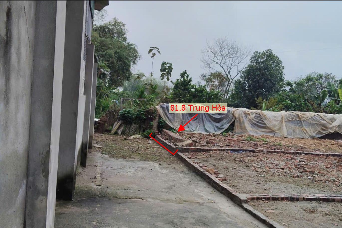 Hình ảnh Bất Động Sản Phú Nghĩa Bán Đất Phân Lô Trung Hòa Sát Trục Chính Kinh Doanh Liên Xã Gần QL6A Đang Triển Khai Mở Rộng