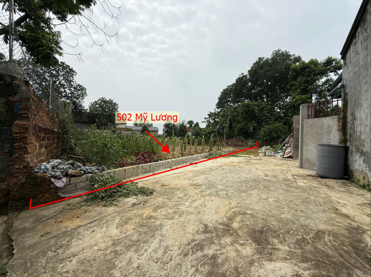 Hình ảnh Bán Thửa Đất 502m Tại Mỹ Lương Chương Mỹ Sát Trục Chính Kinh Doanh Liên Xã Chỉ Hơn 2 Tỷ
