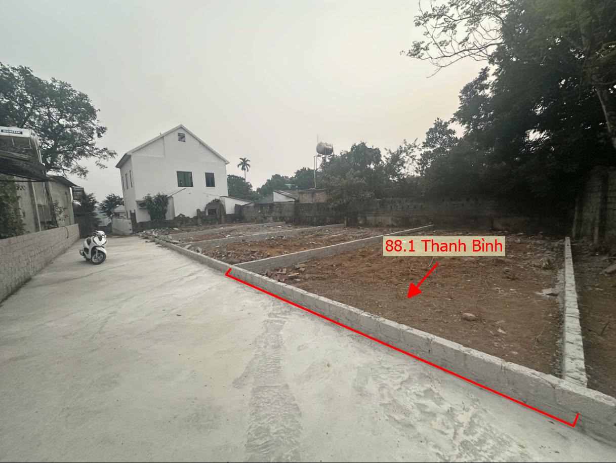 Hình ảnh Bán Đất Phân Lô Thanh Bình Sát Trục Chính Kinh Doanh Liên Xã Ngay Gần QL6A Đang Triển Khai Mở Rộng