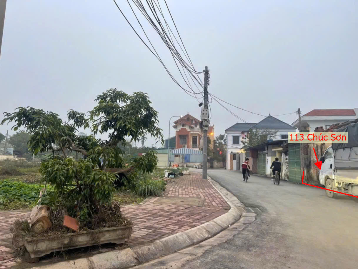 Hình ảnh Bán Đất Full Thổ Cư 113M2 Tại Thị Trấn Chúc Sơn Mặt Trục Chính Kinh Doanh Ngay Gần QL6A