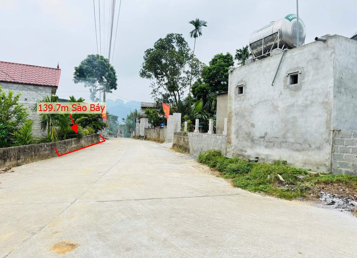 Hình ảnh Bán Lô Đất 139.7m Tại Sào Báy Kim Bôi Bám Đường  Bê Tông Ô Tô Vào Tận Đất Dân Cư Đông Đúc Thân Thiện Gần Chợ Trường Học Giá Rẻ Tiềm Năng Sinh Lời