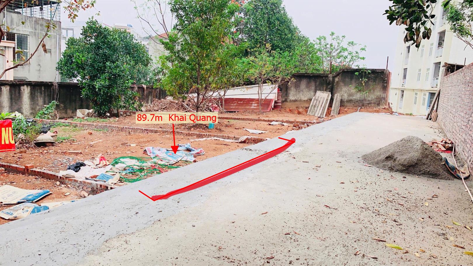 Hình ảnh Bán Lô Đất 89.7m Tại Khai Quang Vĩnh Yên Bám Đường Bê Tông Ô Tô Vào Tận Đất Dân Cư Đông Đúc Thân Thiện Giá Đầu Tư