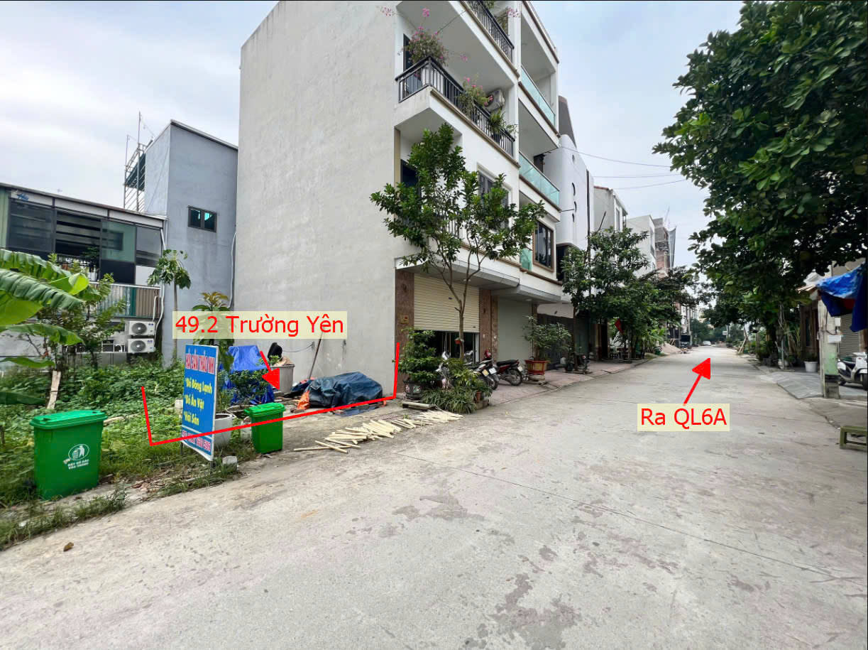 Hình ảnh Bán Đất Trường Yên Sát Trục Chính Kinh Doanh Liên Xã Gần QL6A Đang Triển Khai Mở Rộng 