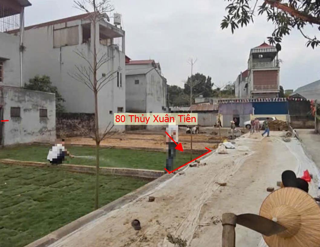 Hình ảnh Bán Đất Phân Lô Thủy Xuân Tiên Ô Tô Vào Tận Đất Gần Trục Kinh Doanh Ngay Sát QL21A