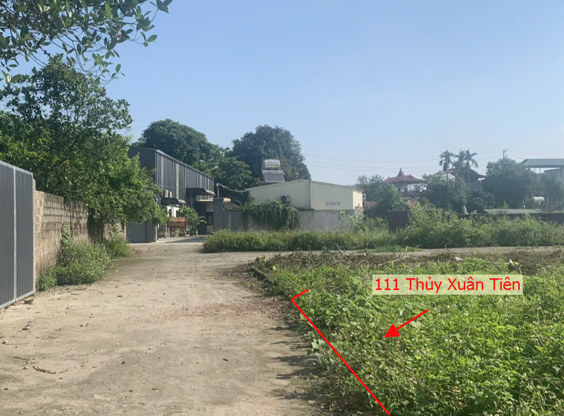 Hình ảnh Bán Thửa Đất 111m Tại Thủy Xuân Tiên Ô Tô Đỗ Tận Đất Gần Trục Kinh Doanh Liên Xã Giá Chỉ Hơn Tỷ 