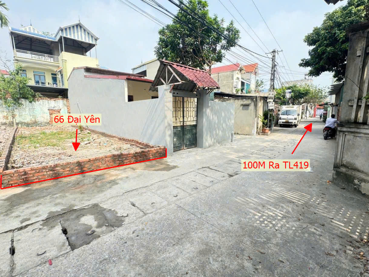 Hình ảnh Bán Đất Full Thổ Cư Ô Tô Vào Tận Đất Ngay Sát Mặt Đường TL419 Tại Đại Yên Chương Mỹ 