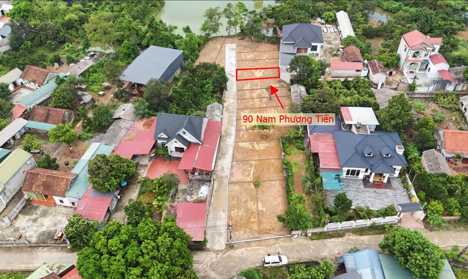 Hình ảnh Đất Phân Lô Xã Nam Phương Tiến Đối Diện Nhà Văn Hóa Hạnh Côn Gần QL21A , Hồ Văn Sơn Sân Golf Skylake