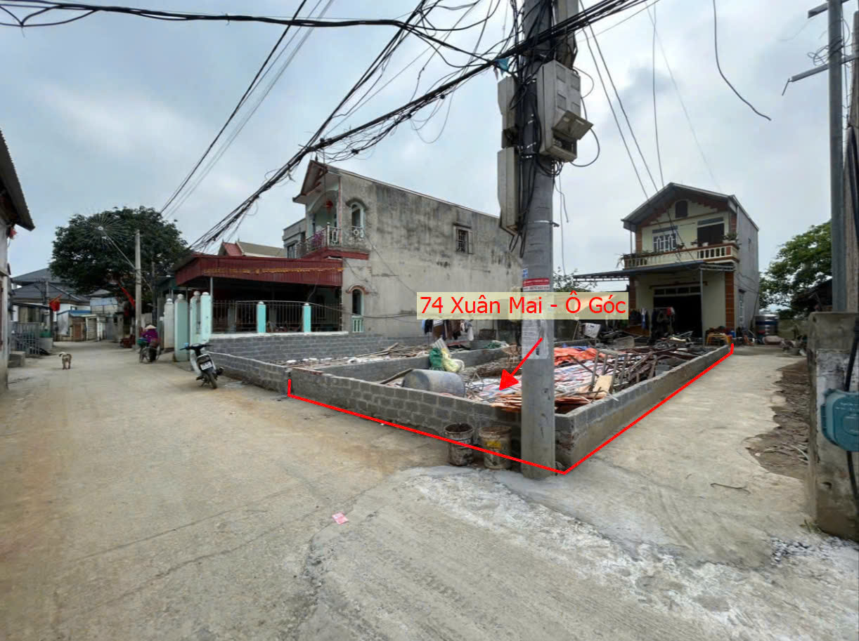 Hình ảnh Bán Lô Góc 2 Mặt Thoáng 74m Tại Thị Trấn Xuân Mai Ô Tô Đỗ Tận Đất Gần QL6A Đang Mở Rộng 