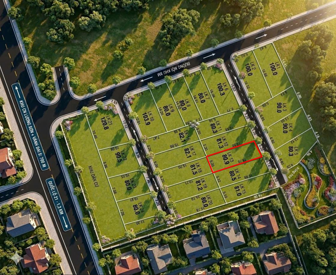 Hình ảnh Bất Động Sản Xuân Mai Bán Đất Phân Lô Khu Vực Thủy Xuân Tiên Ô Tô Đỗ Tận Đất Sát Trục Liên Xã Ngay Gần QL21A 