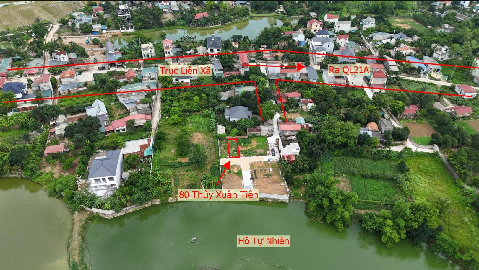Hình ảnh Bất Động Sản Xuân Mai Bán Đất Phân Lô Khu Vực Thủy Xuân Tiên Ô Tô Đỗ Tận Đất Ngay Sát Trục Kinh Doanh Liên Xã