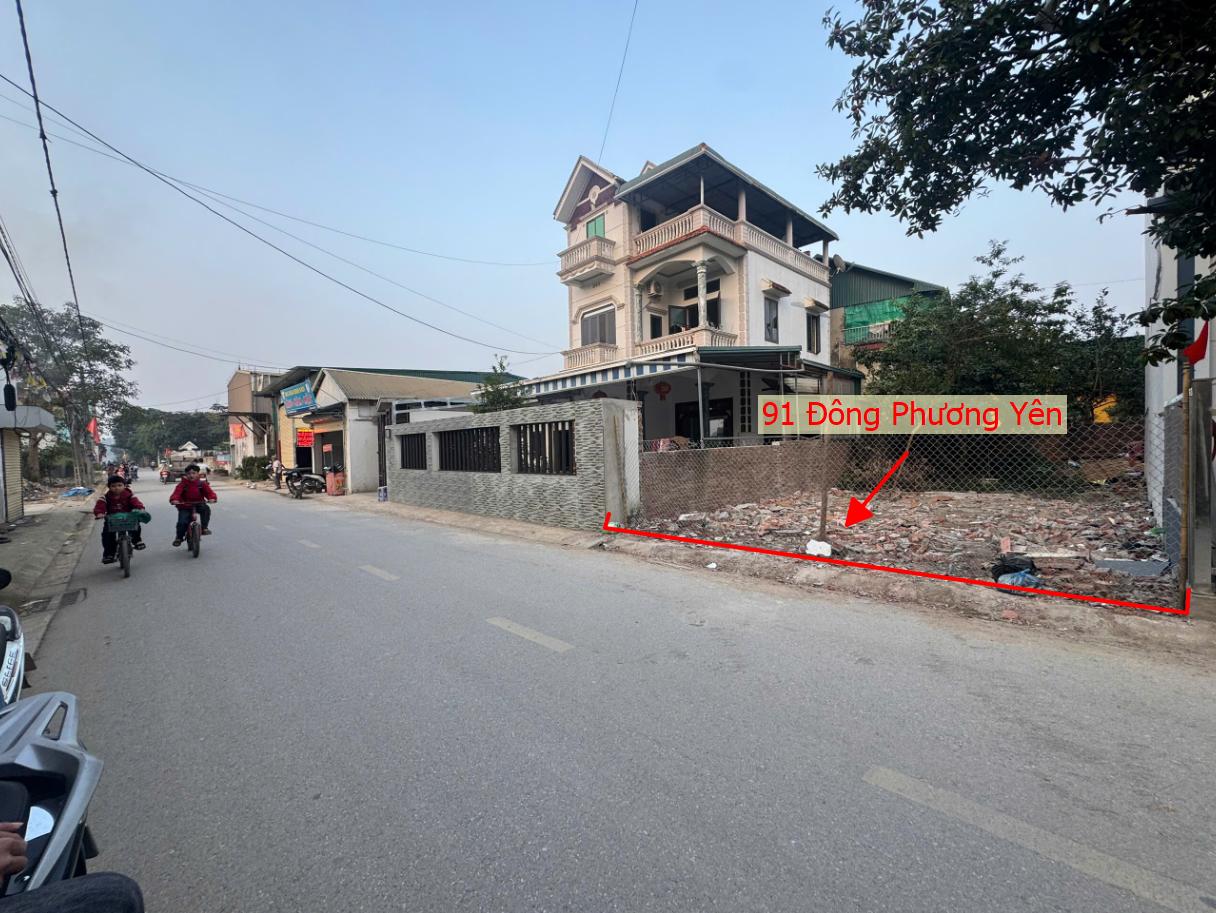 Hình ảnh Bán Thửa Đất 91m Tại Đông Phương Yên Mặt Đường Kinh Doanh Ngay Gần QL6A Đang Triển Khai Mở Rộng