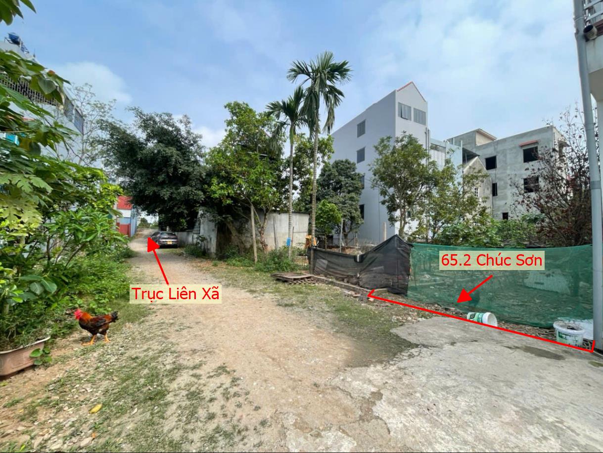Hình ảnh Bán Thửa Đất 65.2m Tại Chúc Sơn Ô Tô Đỗ Tận Đất Sát Trục Kinh Doanh Liên Xã Gần QL6A