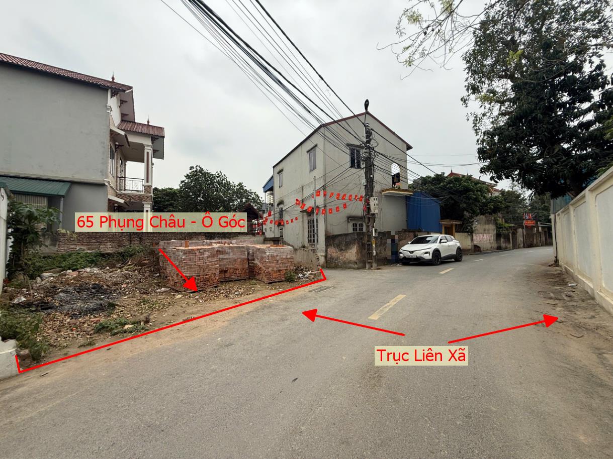 Hình ảnh Bán Lô Góc 2 Mặt Thoáng 65m Tại Phụng Châu Mặt Trục Kinh Doanh Ngay Gần Trung Tâm Hành Chính