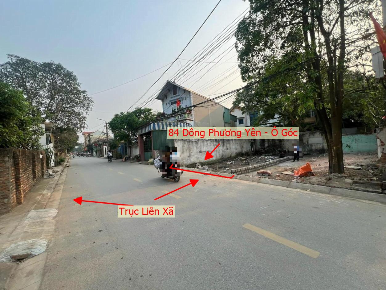 Hình ảnh Bán Đất Đông Phương Yên Lô Góc 2 Mặt Tiền Mặt Trục Chính Kinh Doanh Đường Liên Xã 