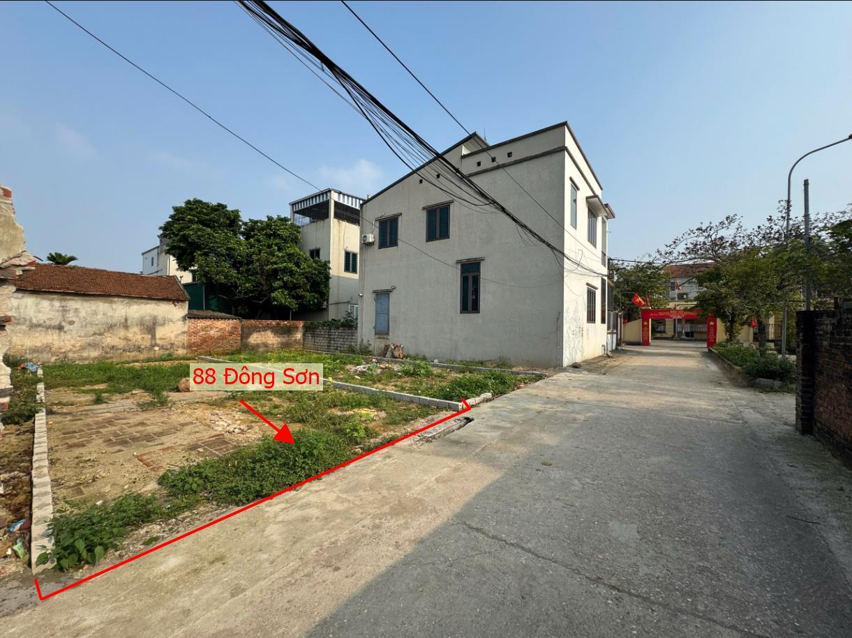 Hình ảnh Đất Phân Lô Đông Sơn 88m Ô Tô Đỗ Tận Đất Ngay Sát QL6A Đang Triển Khai Mở Rộng 