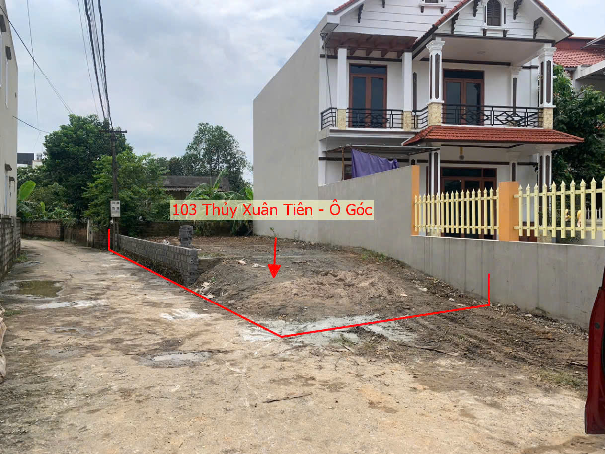 Hình ảnh Bán Lô Góc 2 Mặt Tiền Tại Thủy Xuân Tiền Ngay Sau Nhà Máy Bê Tông Xuân Mai Gần QL21A 