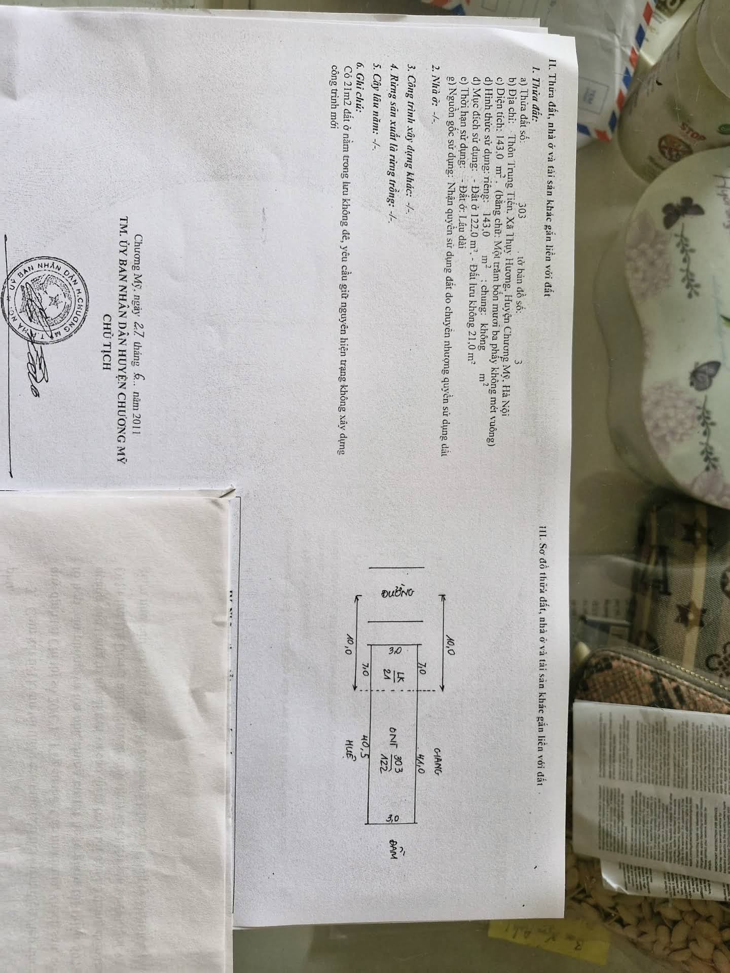 Hình ảnh Bán Đất Thụy Hương Mặt Đường Kinh Doanh Liên Xã Ngay Trung Tâm Xã Thụy Hương