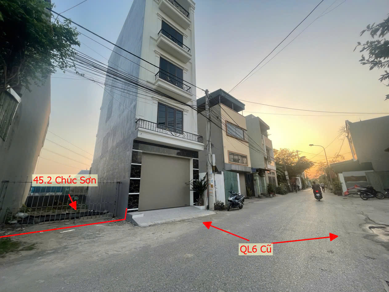 Hình ảnh Bán Đất Thị Trấn Chúc Sơn Mặt Đường Kinh Doanh QL6A Cũ Giáp Quận Hà Đông Giá Chỉ Vài Tỷ