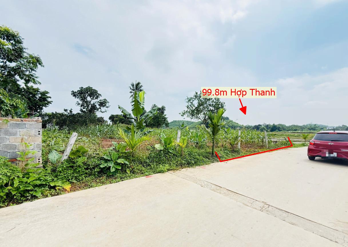 Hình ảnh Bán Lô Đất 99.8m Tại Hợp Thanh Lương Sơn Bám Đường Bê Tông Ô Tô Vào Tận Đất View Cánh Đồng Thoàng Mát Gần Chợ Trường Học Ủy Ban Giá Đầu Tư