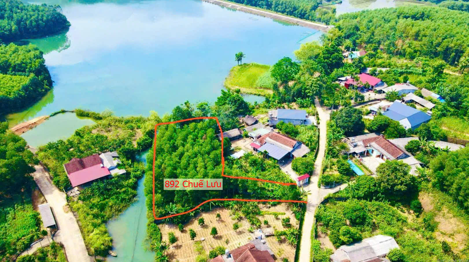 Hình ảnh Bán Đất Chuế Lưu Ô Tô Vào Tận Đất View Hồ Tự Nhiên Cực Đẹp Giá Chưa Đến Tỷ