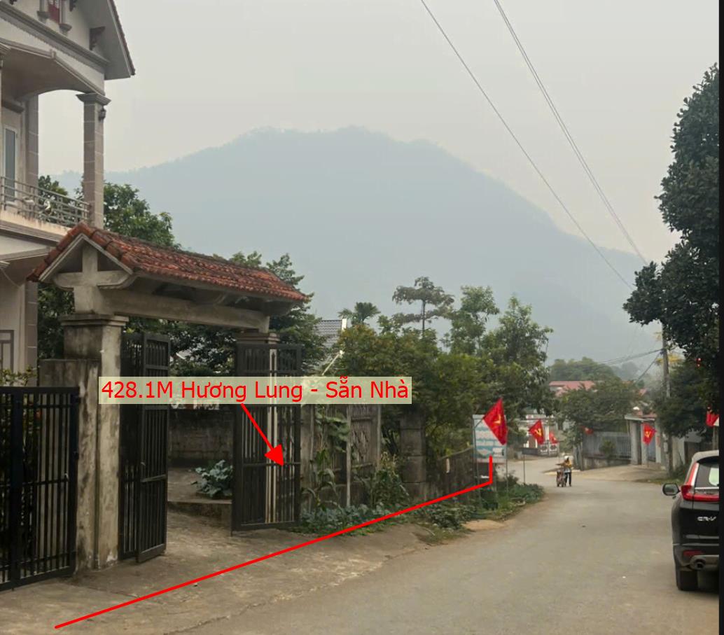 Hình ảnh Bán Lô Đất 428.1m Tại Hương Lung Cẩm Khê Sẵn Nhà Bám Đường LIen Xã Ô Tô Tránh Nhau Giá Đầu Tư