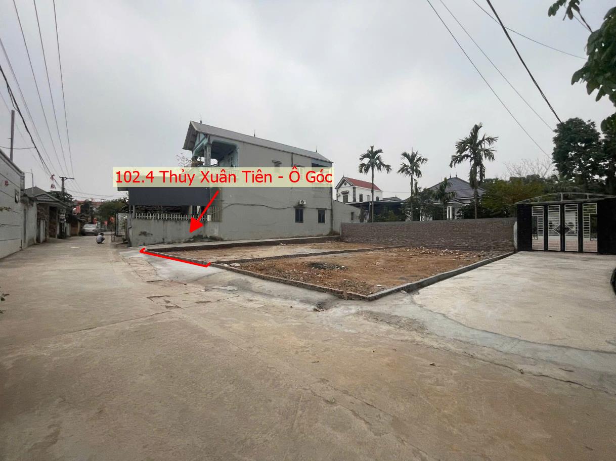 Hình ảnh Bán Thửa Đất 102.4m Tại Thủy Xuân Tiên Lô Góc 2 Mặt Thoáng Đường Thông Ô Tô Giá Chỉ Vài Tỷ