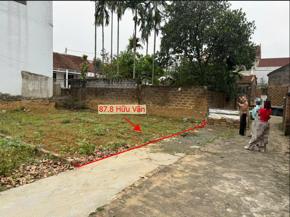 Hình ảnh Bán Thửa Đất 87.8m Tại Hữu Văn Sát Đường Nguyễn Văn Trỗi Gần Trung Tâm Hành Chính Xã 