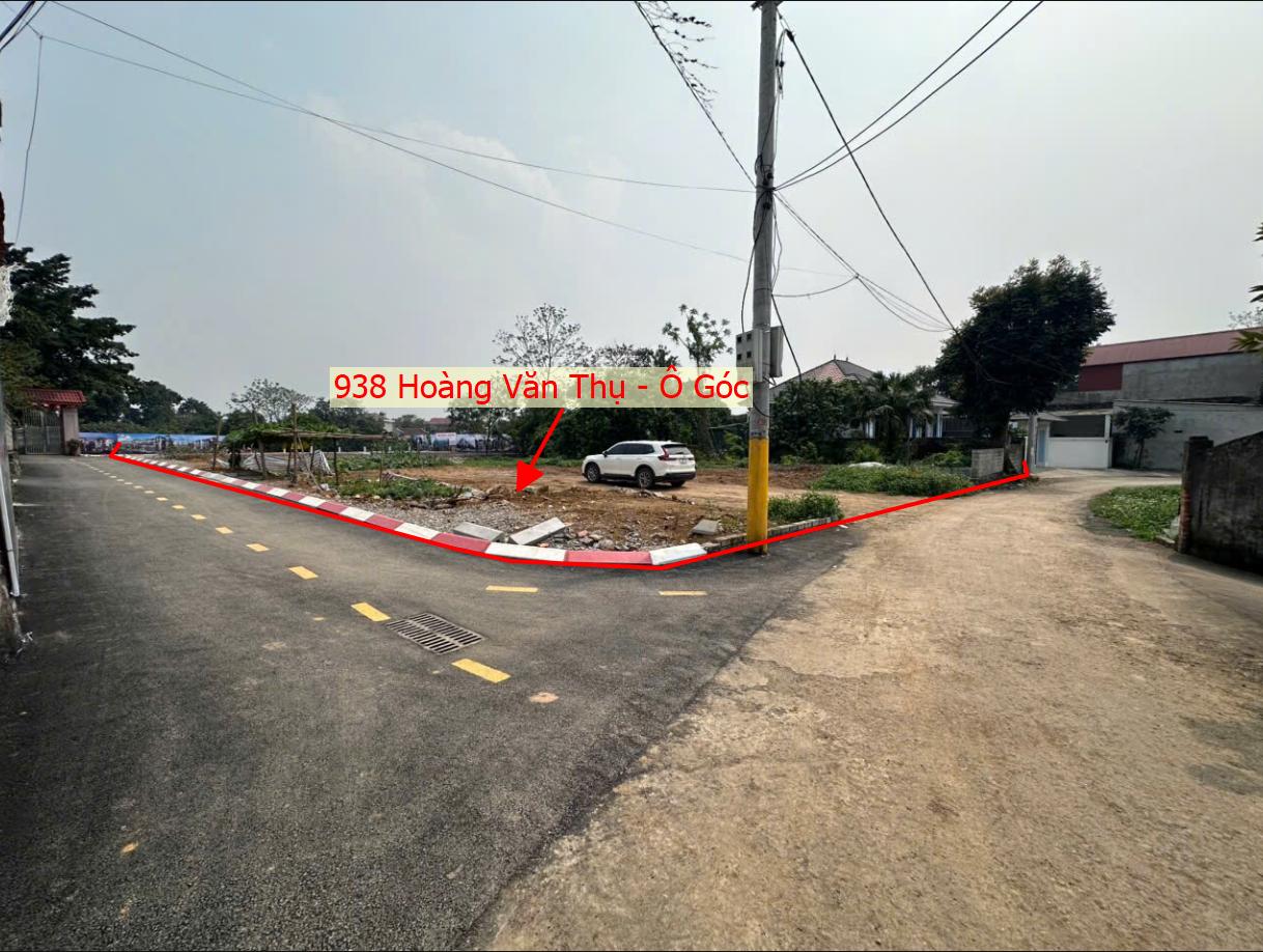 Hình ảnh Bán Lô Góc 2 Mặt Thoáng 938m Tại Hoàng Văn Thụ Đường Ô Tô Tránh Sát Mặt Đường Kinh Doanh QL21A