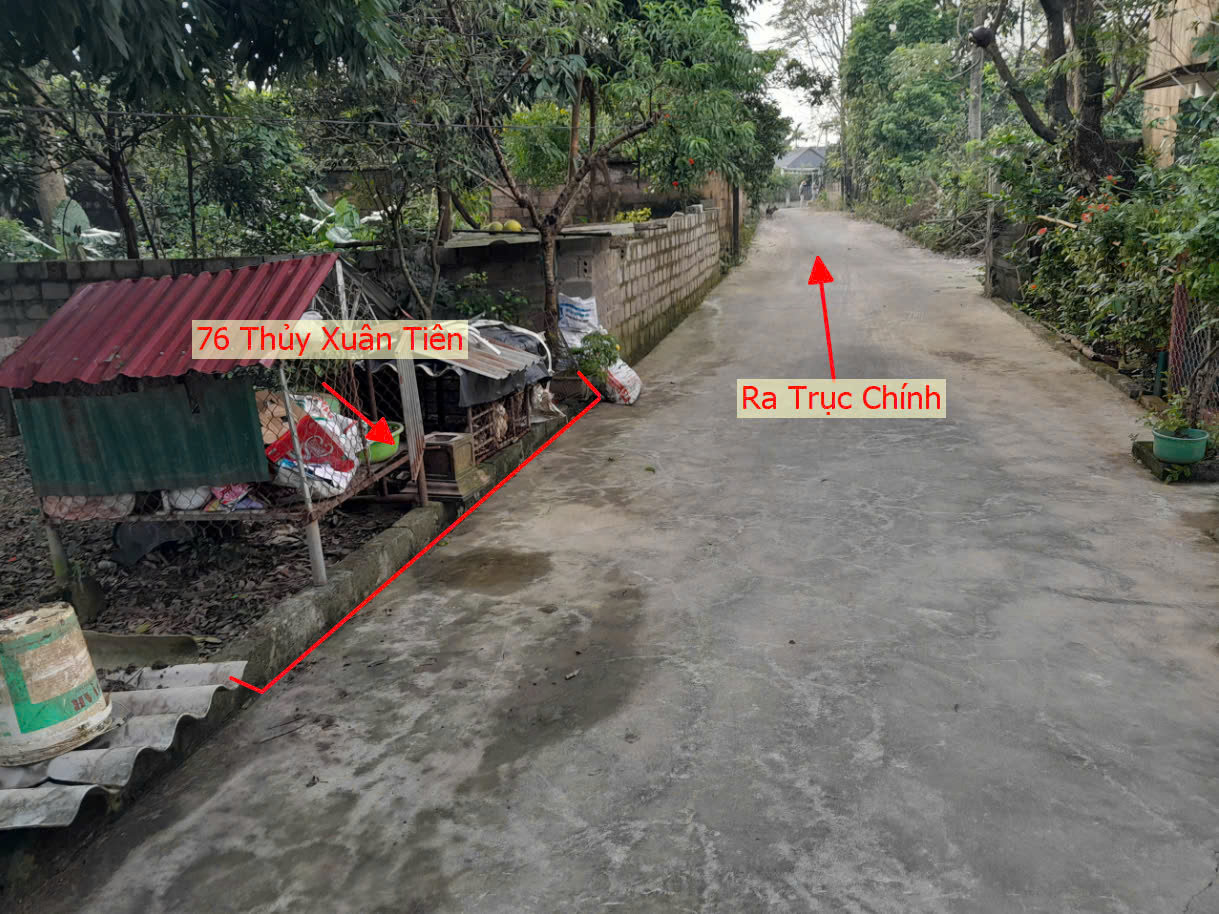 Hình ảnh Bán Đất Full Thổ Cư Gần Trục Kinh Doanh Liên Xã Tại Thủy Xuân Tiên Chương Mỹ Giá Chỉ Hơn Tỷ