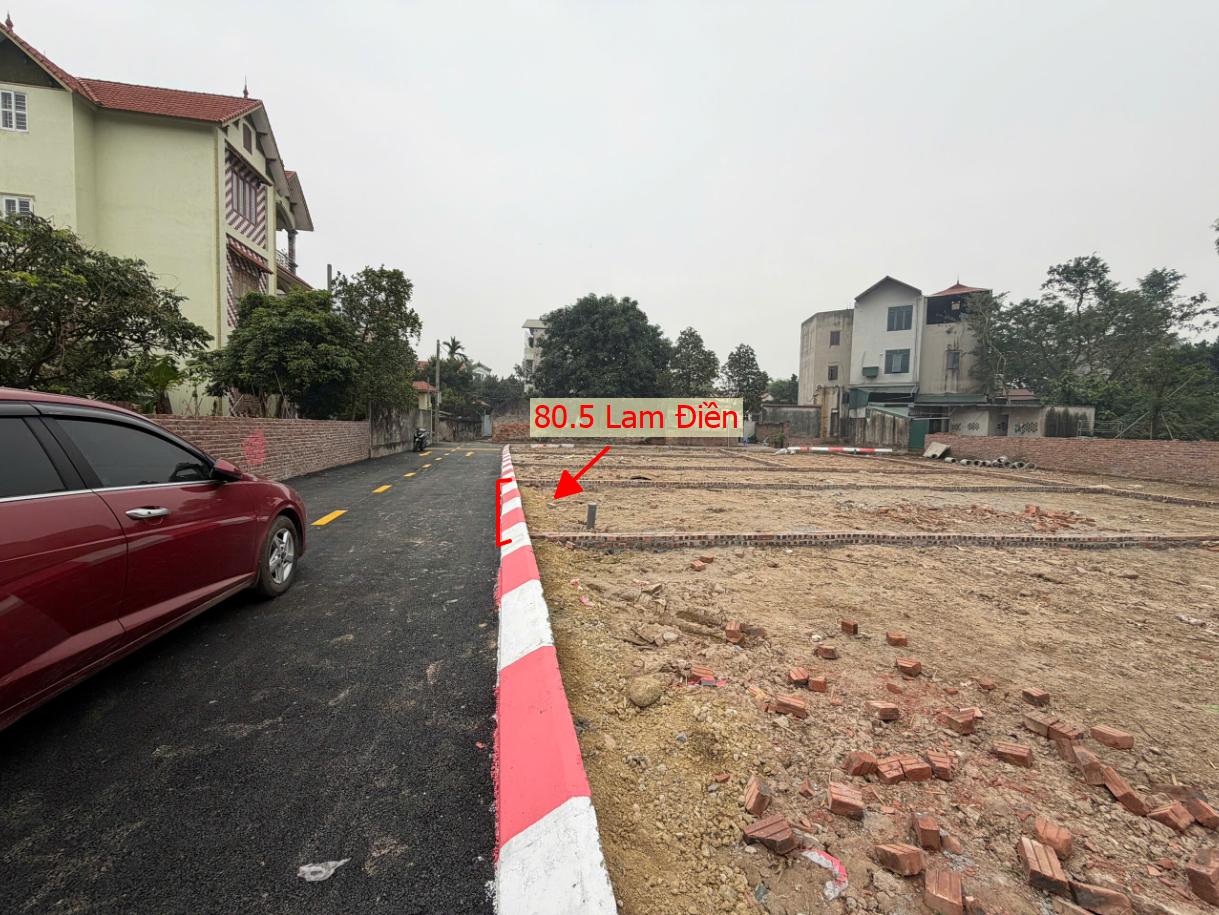 Hình ảnh Bán Đất Phân Lô Lam Điền Ô Tô Đỗ Tận Đất Ngay Sát Mặt Đường Kinh Doanh Liên Huyện