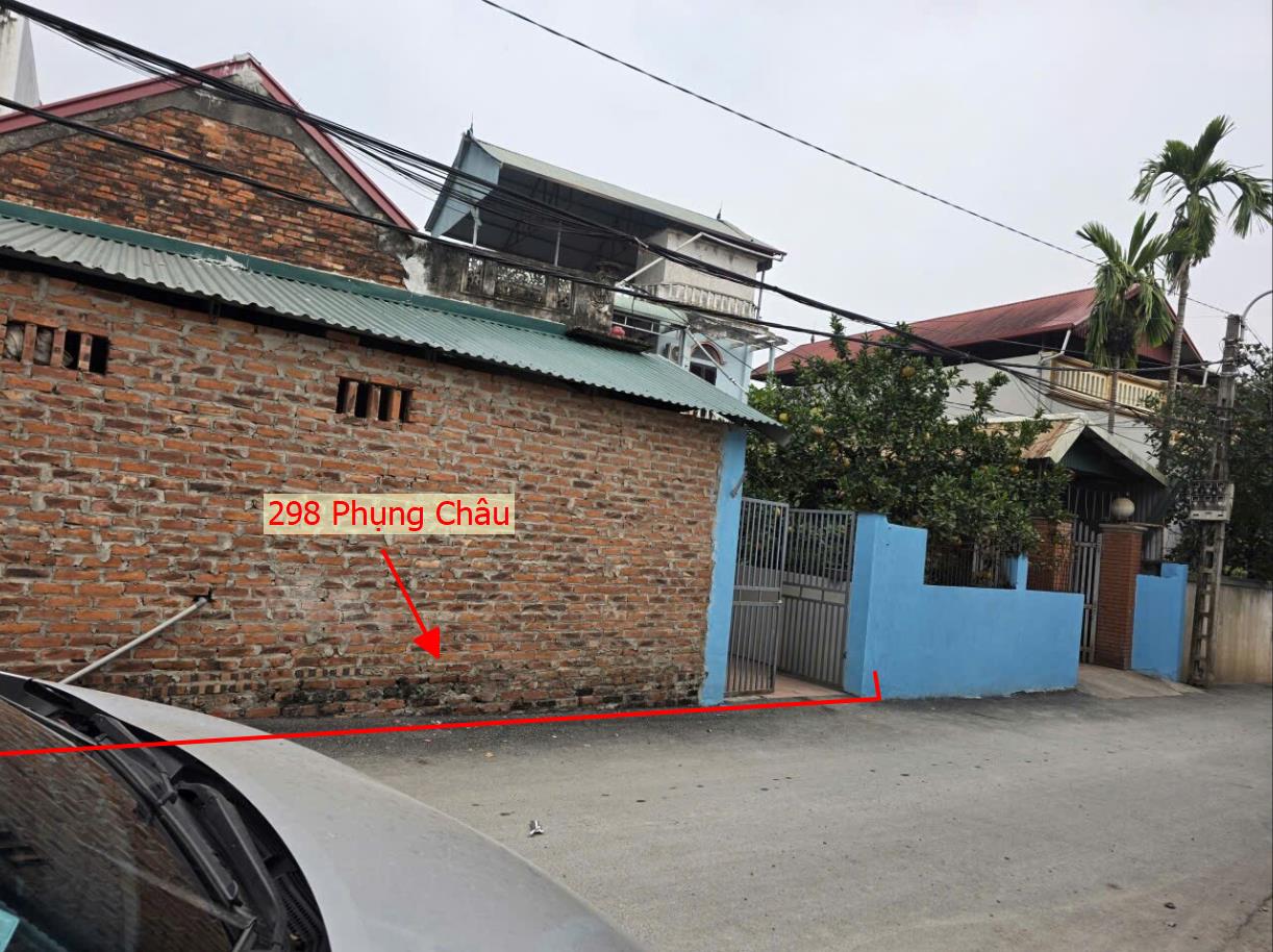 Hình ảnh Bán Thửa Đất Full Thổ Cư 298m Tại Phụng Châu Ô Tô Đỗ Tận Đất Sát Trục Chính Kinh Doanh Liên Xã