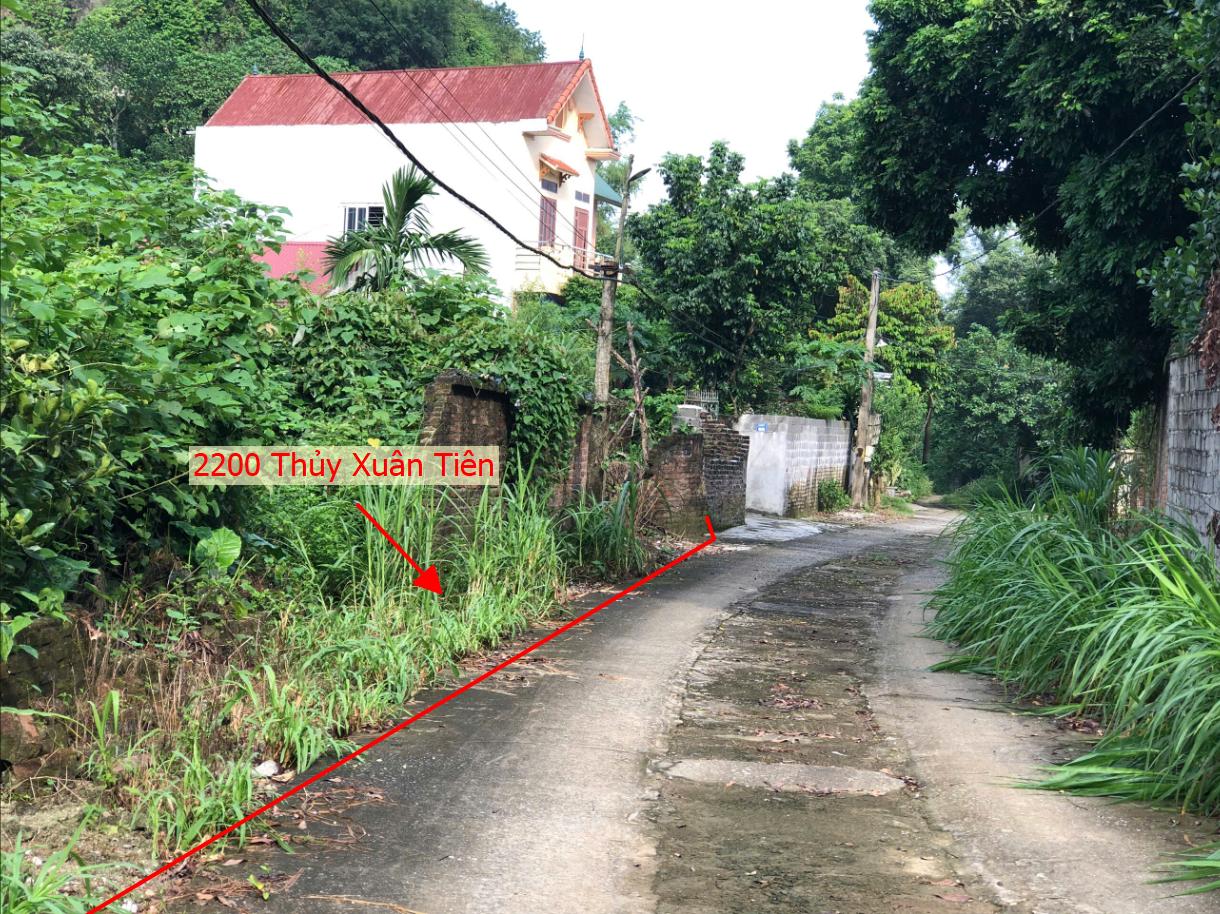 Hình ảnh Bán Thửa Đất 2200m Tại Thủy Xuân Tiên Ô Tô Vào Tận Đất Sát Trục Chính Kinh Doanh Gần QL21A