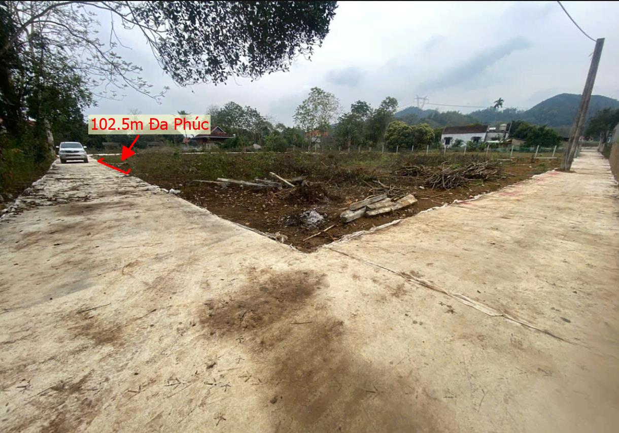 Hình ảnh Bán Lô Đất 102.5m Tại Đa Phúc Yên Thủy Bám ĐƯờng Bê Tông Ô Tô Vào Tận Đất Dân Cư Đông Đúc Thân Thiện Gần Chợ Trường Học Ủy Ban