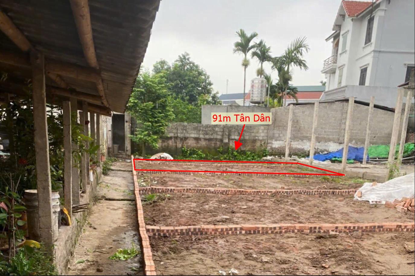 Hình ảnh Bán Lô Đất 91m Tại Tân Dân Khoái Châu Bám Đường Bê Tông Dân Cư Đông Đúc Thân Thiện Giá Đầu Tư