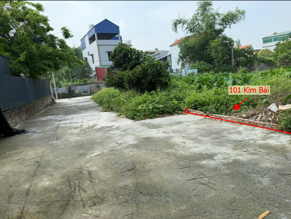 Hình ảnh Bán Đất Phân Lô Kim Bài Ngay Sát Trung Tâm Hành Chính Huyện Thanh Oai 