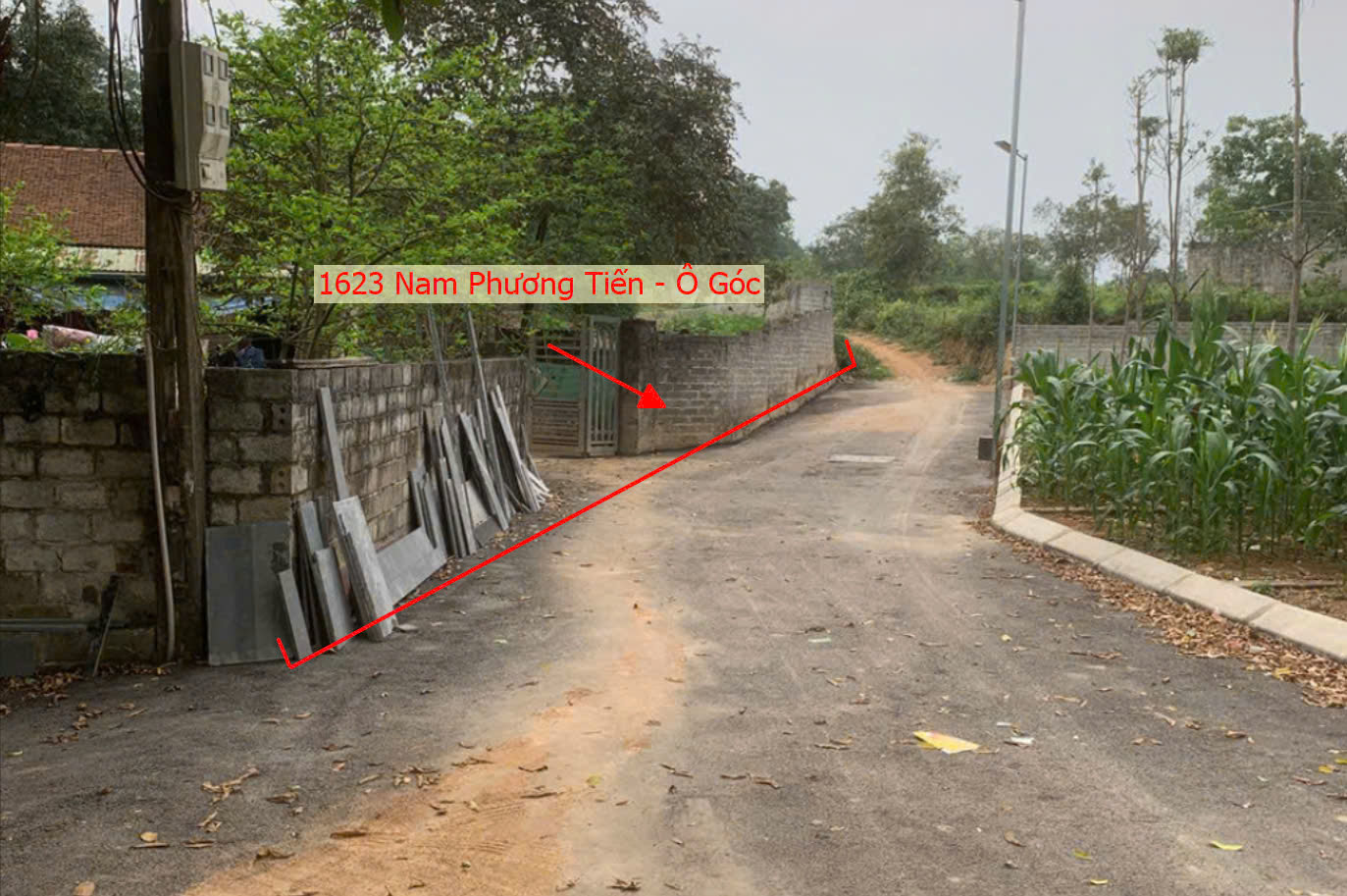 Hình ảnh Bán Thửa Đất 1623m Tại Nam Phương Tiến Lô Góc 2 Mặt Thoáng Sát Hồ Văn Sơn , Sân Golf Skylake