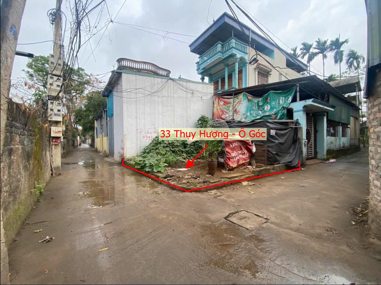 Hình ảnh Bán Lô Góc 2 Mặt Tiền Sát Trục Chính Kinh Doanh Ngay Gần Trung Tâm Xã Thụy Hương