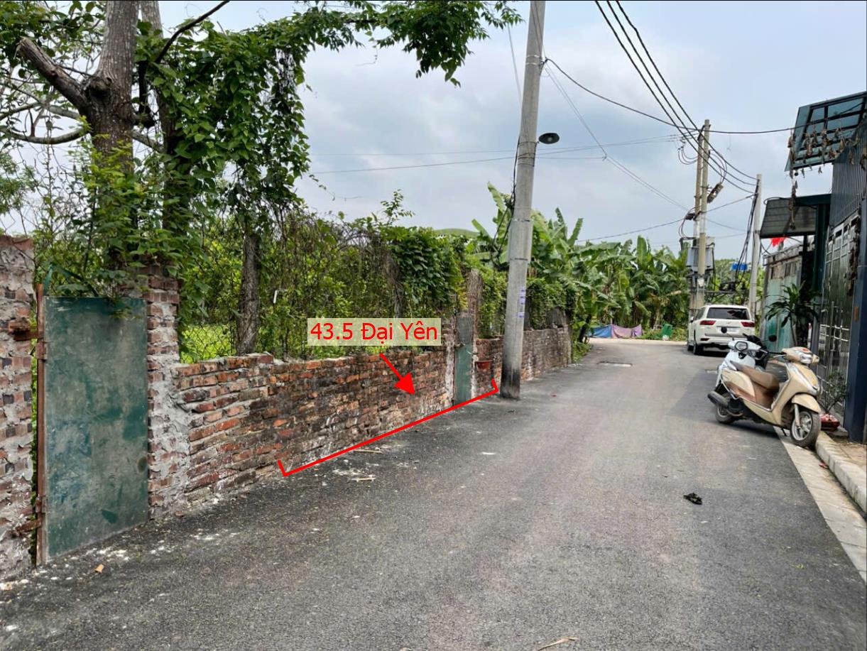 Hình ảnh Bất Động Sản Chương Mỹ Bán Đất Khu Vực Xã Đại Yên Cũ Đường Thông Ô Tô Ngay Gần TL419 Cách Trường CMA Chỉ Hơn 1km