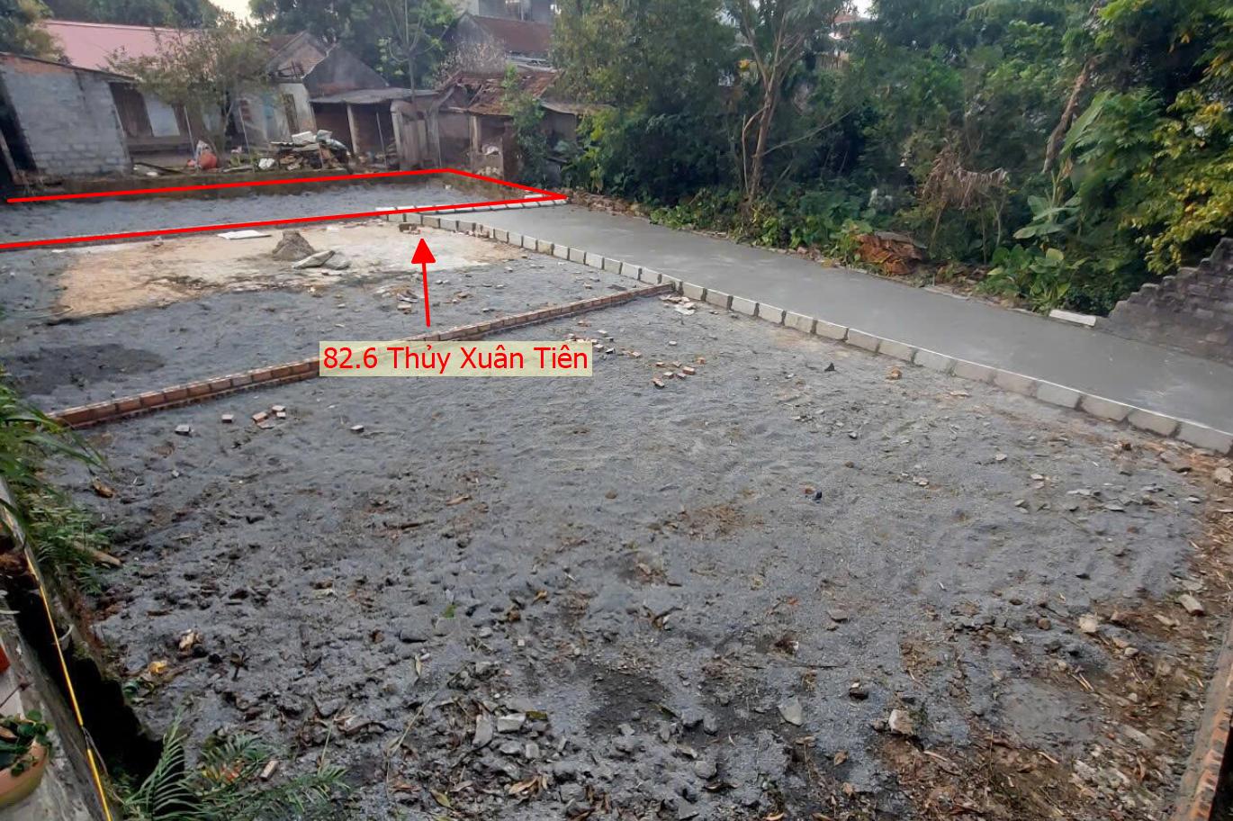 Hình ảnh Đất Phân Lô Thủy Xuân Tiên Gần Trục Chính Kinh Doanh Liên Xã Cách QL6A Đang Mở Rộng Chỉ Vài Trăm Mét