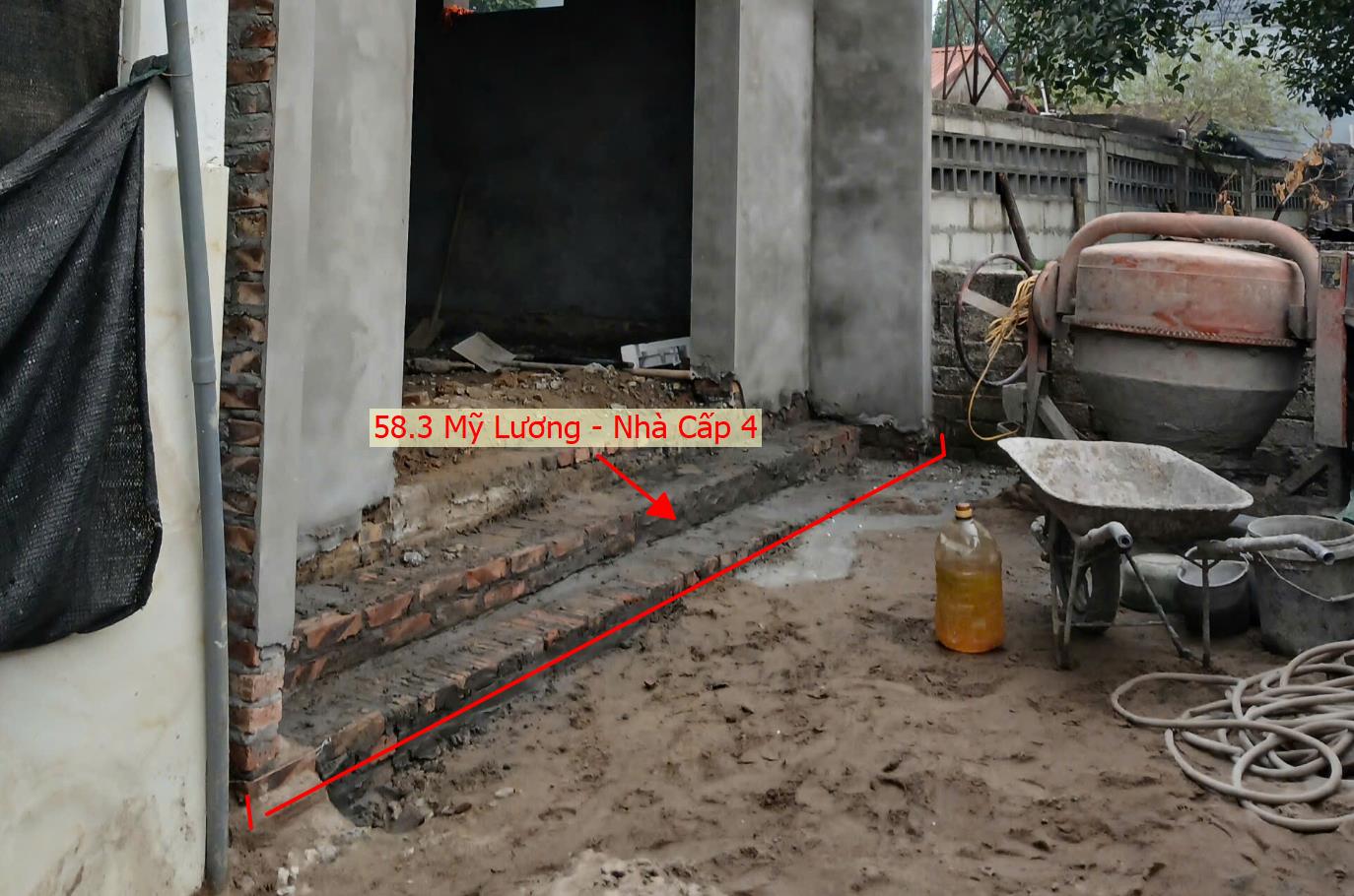 Hình ảnh Bất Động Sản Trần Phú Bán Đất Khu Vực Mỹ Lương Sẵn Nhà Cấp 4 Gần Trục Chính Kinh Doanh Liên Xã
