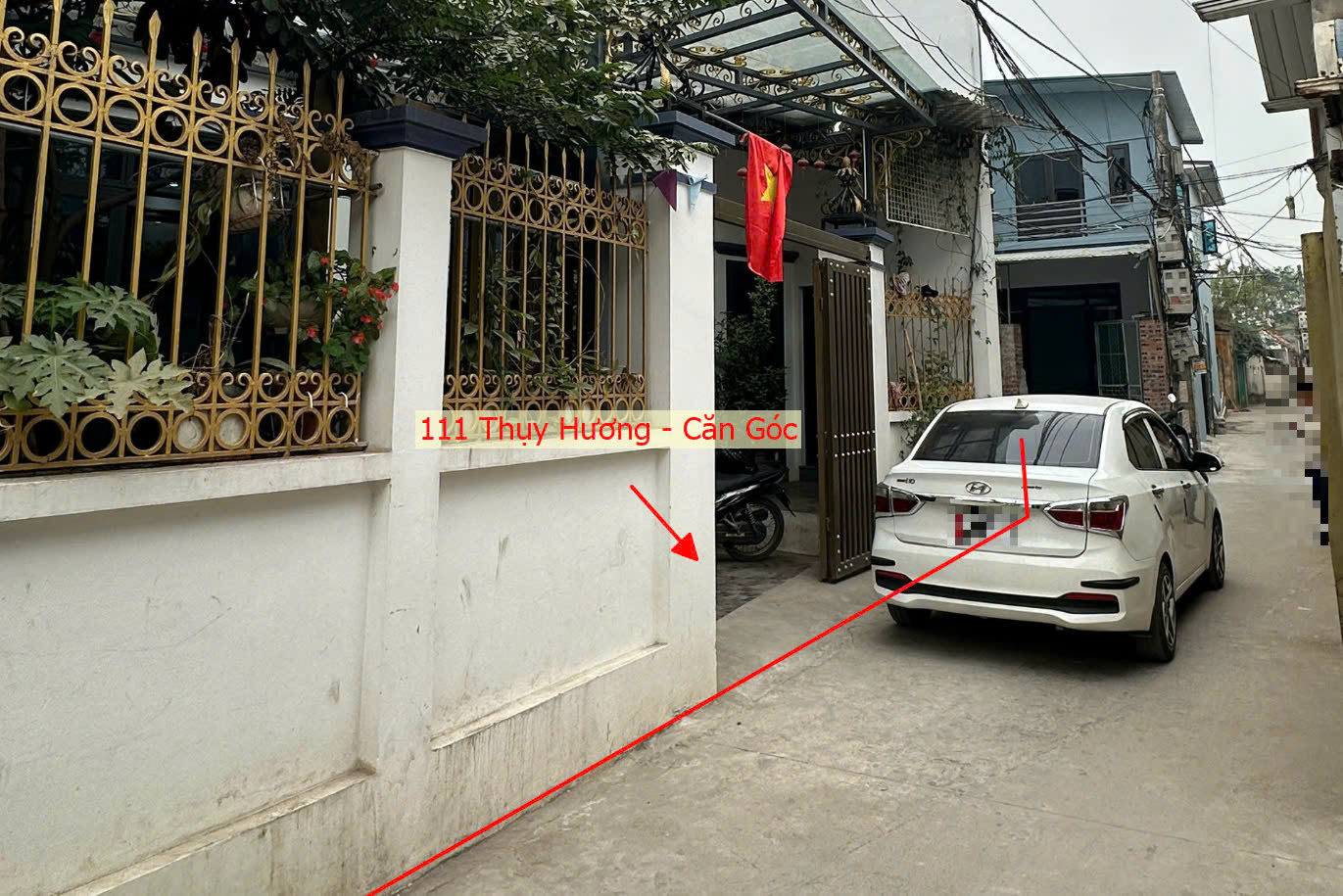 Hình ảnh Bán Căn Góc 2 Mặt Tiền Ô Tô Đỗ Tận Cửa Sát Trục Kinh Doanh Ngay Trung Tâm Xã Thụy Hương