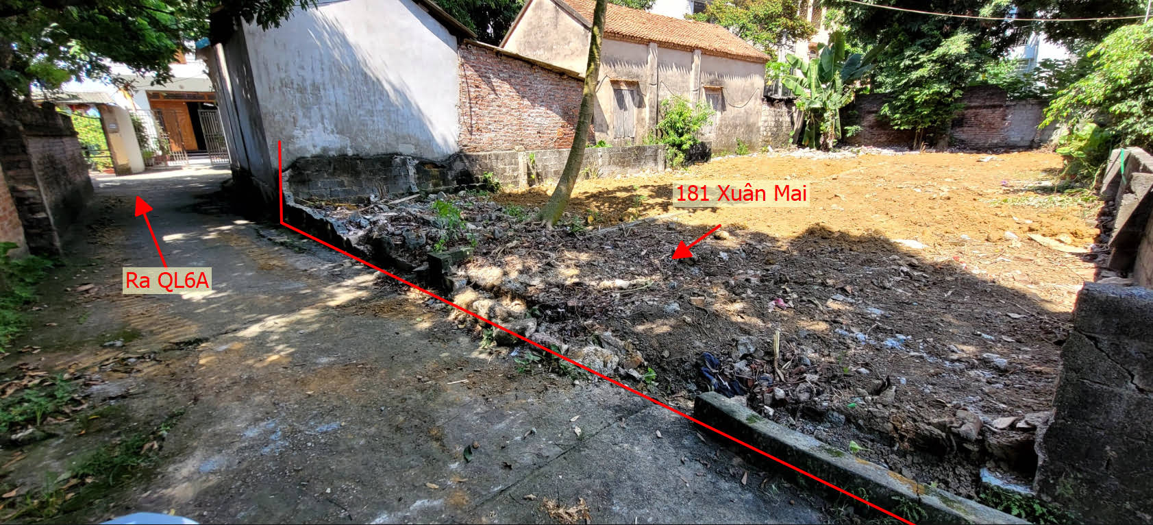 Hình ảnh Bán Đất Thị Trấn Xuân Mai Ô Toô Vào Tận Đất Sát QL6A Đang Triển Khai Mở Rộng