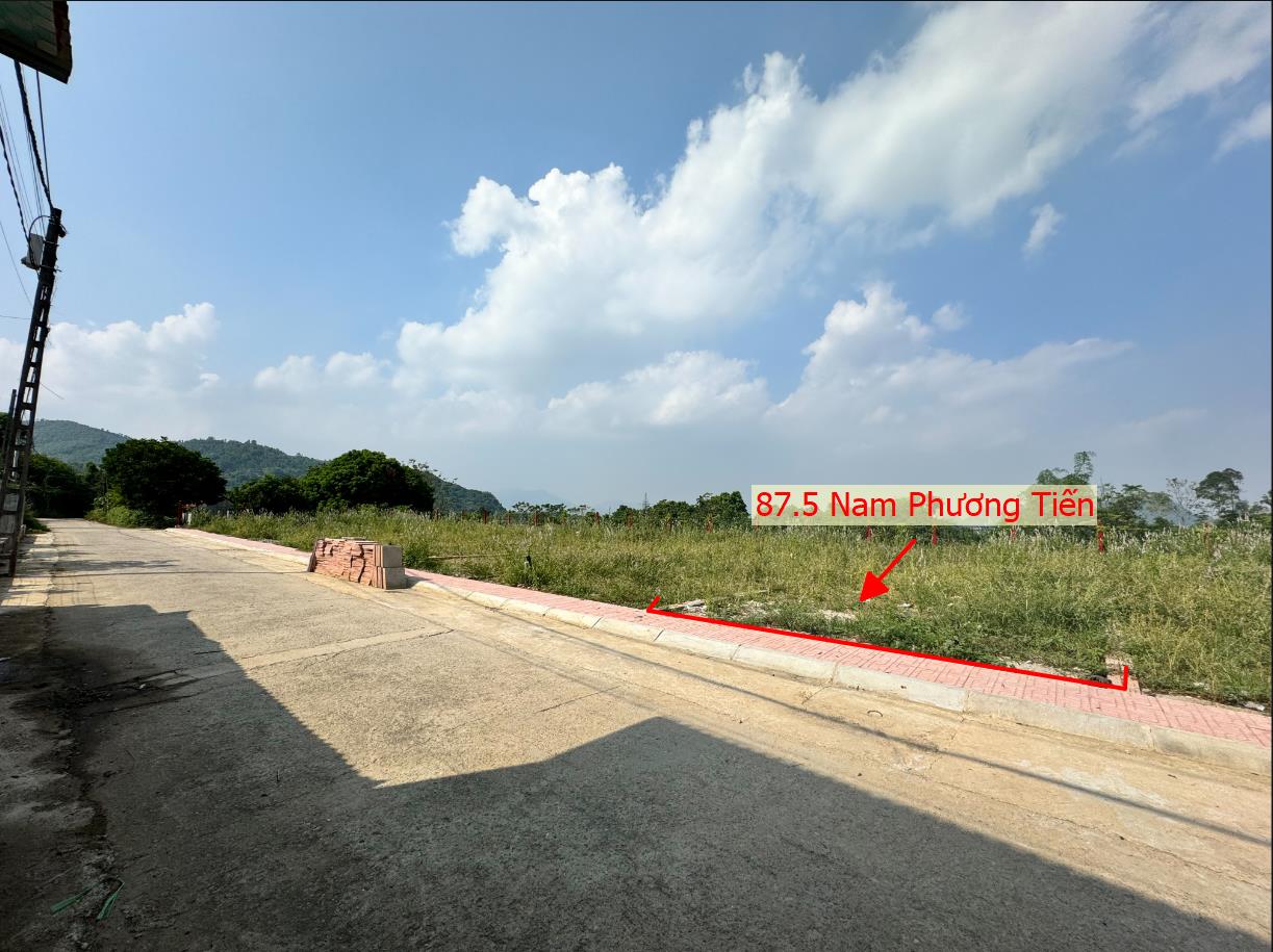 Hình ảnh Bất Động Sản Xuân Mai Bán Đất Phân Lô Khu Vực Nam Phương Tiến Đường Thông Ô Tô Ngay Sát Khu Du Lịch Nhảy Dù Núi Bé