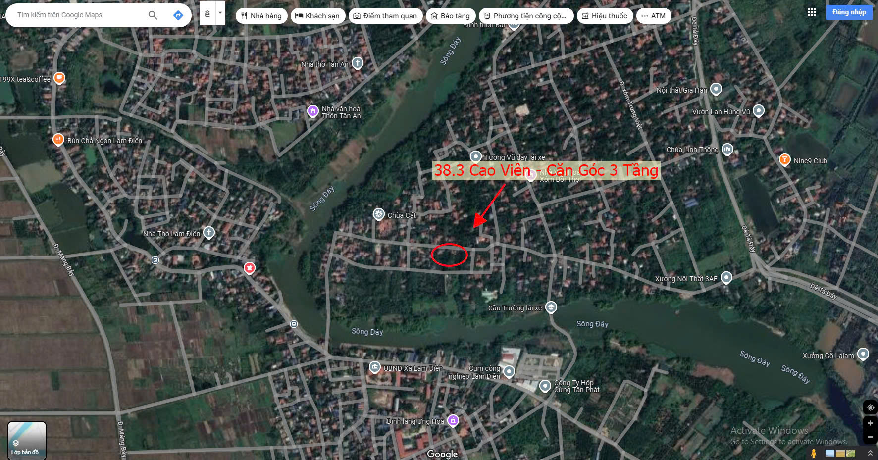 Hình ảnh Bán Nhà Thương Mại Căn Góc 2 Mặt Tiền Ô Tô Đỗ Trước Cửa Tại Cao Viên Gần Trục Chính Kinh Doanh 