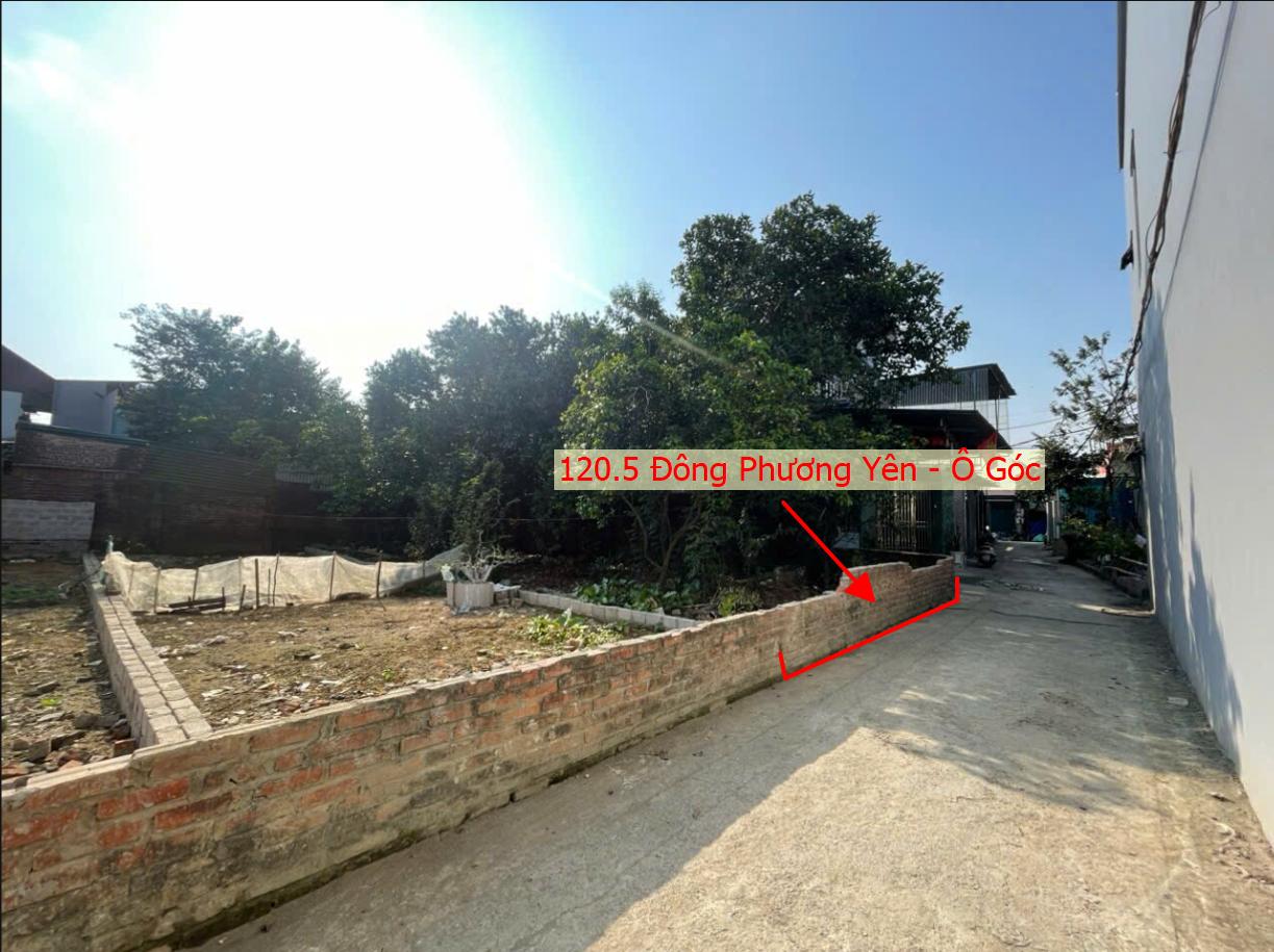 Hình ảnh Bất Động Sản Phú Nghĩa Bán Đất Khu Vực Đông Phương Yên Lô Góc 2 Mặt Tiền Ngay Gần QL6A Đang Triển Khai Mở Rộng