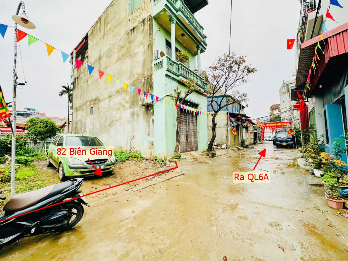 Hình ảnh Bán Thửa Đất 82m Tại Biên Giang Đường Thông Ô Tô Sát QL6A, Cầu Mai Lĩnh Đang Triển Khai Mở Rộng